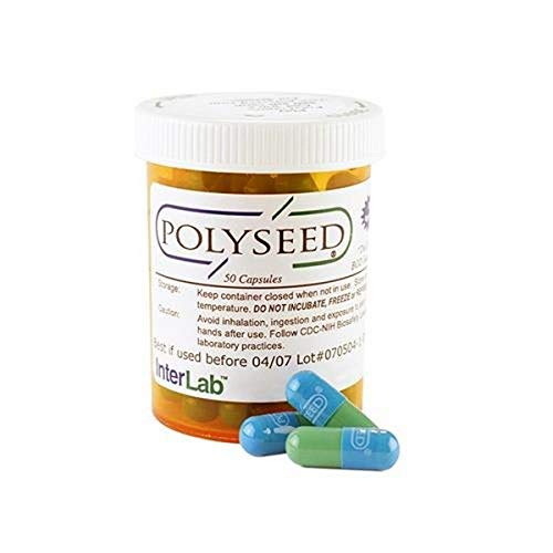 InterLab P-110 PolySeed BOD Seed Inoculum Capsule (Box of 50)