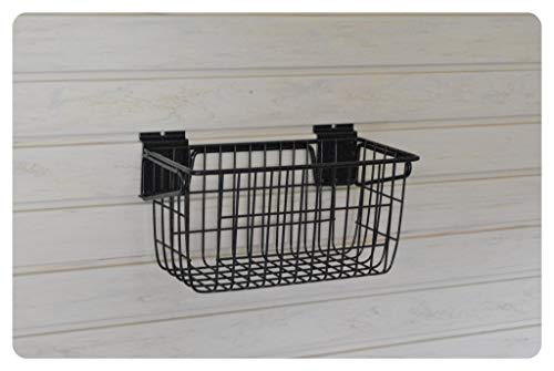 GaragePro 12' x 6' Narrow Ventilated Steel Basket for Slatwall Panels