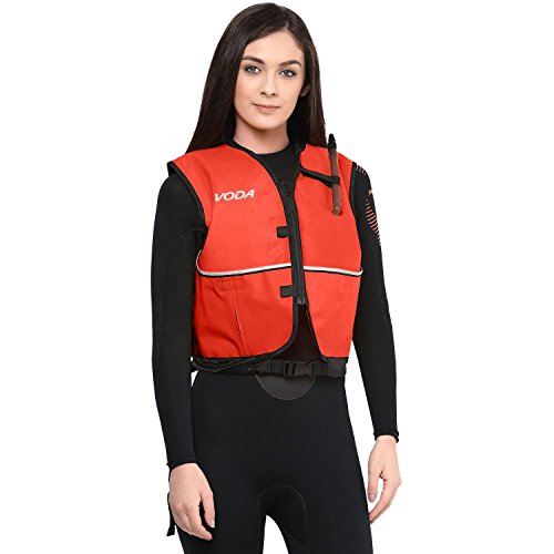 Phantom Aquatics Deluxe Snorkel Vest, Orange