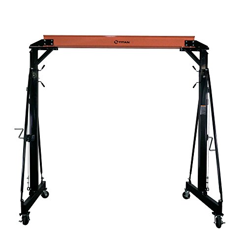 Titan Adjustable Gantry Crane - 4000 lb Capacity