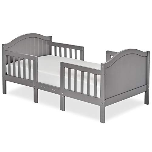 Dream On Me, Portland 3-in-1 Convertible Toddler Bed, Steel Grey