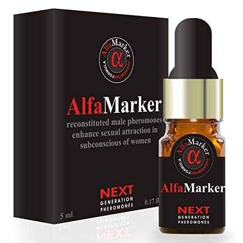 Alfamarker Pheromones for Men to Attract Women Men`s Pheromone Highly Concentrated Feromonas para Hombres Atraer Mujeres Perfume for Men 5 ml (men oil)