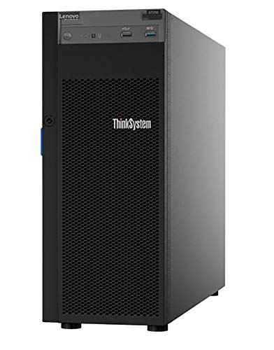 Lenovo ThinkSystem ST250 Tower Server Including Intel Xeon 3.3GHz CPU, 32GB DDR4 2666MHz RAM, 8TB HDD Storage, JBOD RAID