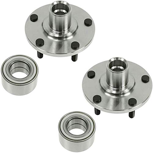 Bodeman - 2PC Front Wheel Bearing and Hub Repair Kit for 1992-2003 Toyota Camry 2.2L 2.4L L4