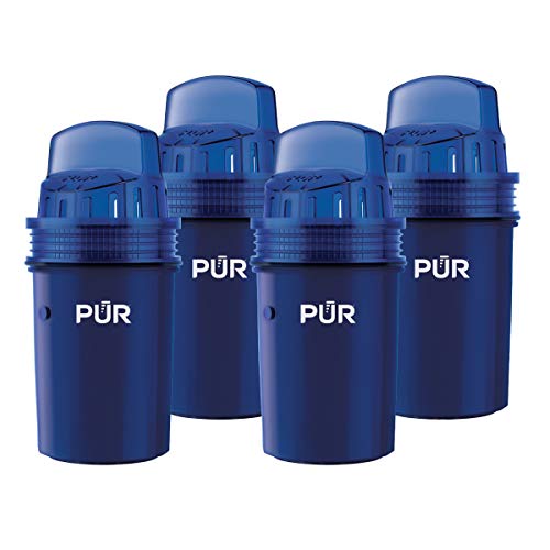 PUR Water Pitcher Replacement Filter, 4 Pack (Faster Pour)