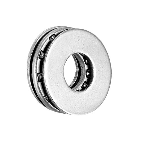uxcell AXK0819 Thrust Needle Roller Bearings with Washers 8mm Bore 19mm OD 2mm Width