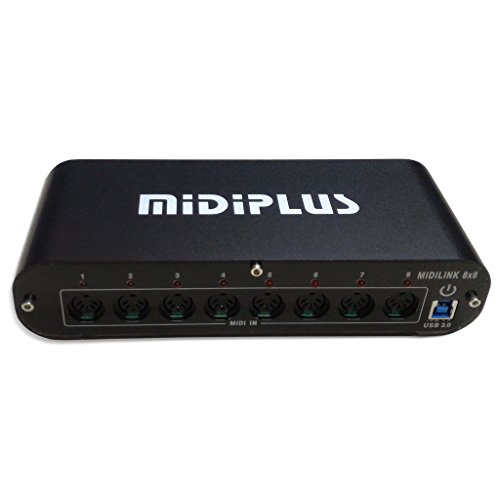 midiplus 8 in 8 out USB 3.0 MIDI interface 8x8