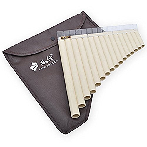 16 Pipes Eco-friendly Resin C tone Pan Flute Easy Learning
