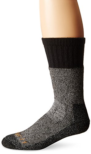 Carhartt Men's Extremes Cold Weather Boot Socks, BlackHeather, Shoe Size: 6-12