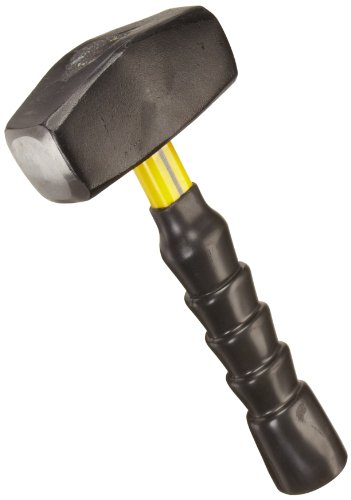 Nupla HD-4SG Classic Hand Drilling Hammer, SG Grip, 10' Long Handle, Yellow (28045)