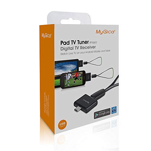 MyGica tv Tuner for Watching ATSC Digital TV Anywhere You go with Type-C Connector on Android Mobile or Pad (PT682C)