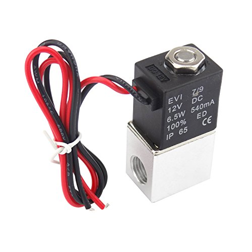 1/4inch DC 12V 2 Way Normally Closed Electric Solenoid Air Valve