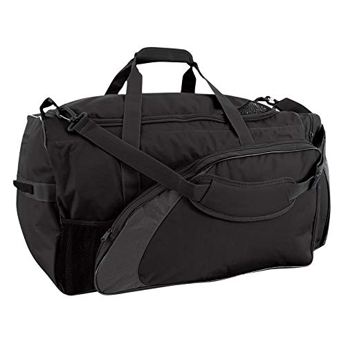 Champro Varsity Football Equipment Bag (Black, 28 x 15 x 15)