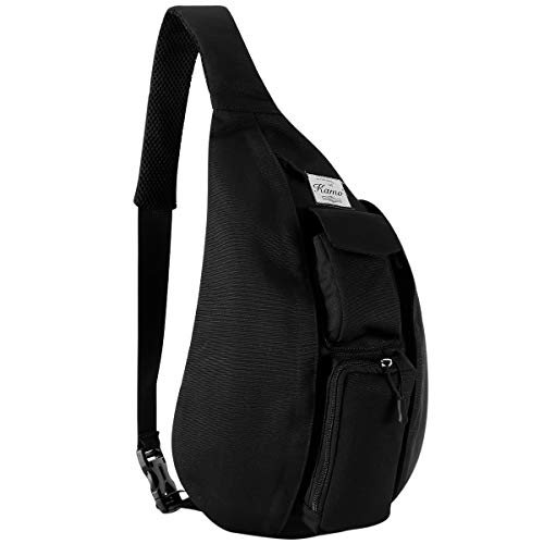 KAMO Sling Backpack - Rope Bag Crossbody Backpack Travel Multipurpose Daypacks for Men Women Lady Girl Teens