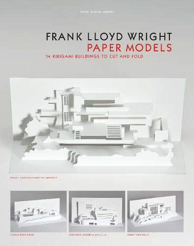 Frank Lloyd Wright Paper Models: 14 Kirigami Buildings to Cut and Fold (paper folding, origami)