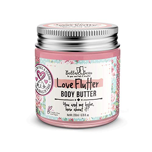 Bella and Bear Body Butter for Women - Shea Butter Body Cream 7oz