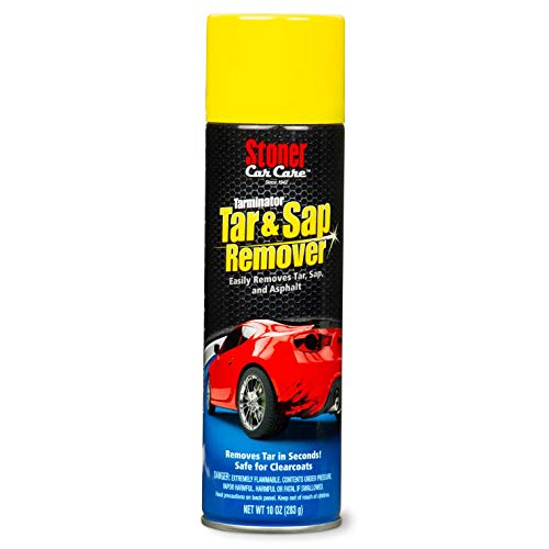 Stoner Car Care 91154 10-Ounce Tarminator Tar, Sap, and Asphalt Remover Safe on Automotive Paint and Chrome on Cars, Trucks, RVs, Motorcycles, and Boats, Pack of 1