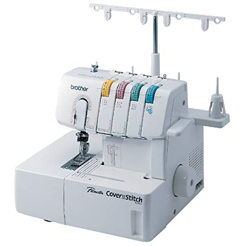 Brother 2340CV Coverstitch Serger, Sturdy Metal Frame, 1,100 Stitches Per Minute, Trim Trap, 1 Included Snap-on Presser Foot