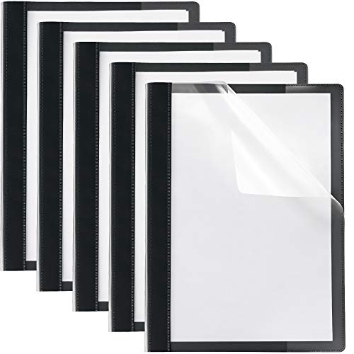 (30 Set) Report Covers Presentation Folders Clear Folder Front Cover Report Cover Portfolio Plastic Fasteners Prong Resume Project Poly Oxford Premium Professional Lay Flat // Paper Plan