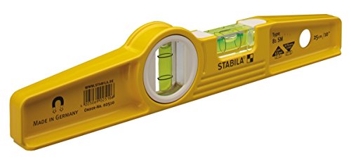 Stabila 25100 10-Inch Die-Cast Rare Earth Magnetic Level