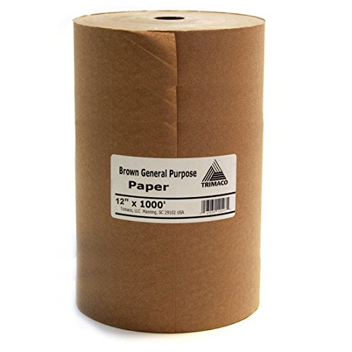 Trimaco 12-inch x 1000-feet Brown General Purpose Masking Paper (GPL12)