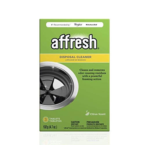 Affresh W10509526 Garbage Disposal Cleaner | Removes Odor Causing Residues, U.S. EPA Safer Choice Certified, 3 Tablets
