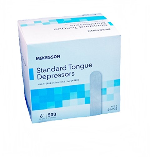MCK Brand 42021200 Tongue Depressor Mckesson 6 L Inch 24-202 Box Of 500