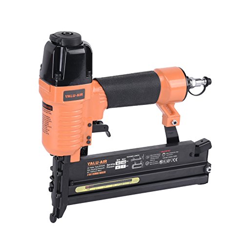 Valu-Air SF5040 2' 18 Gauge 2 in 1 Pneumatic Brad Nailer and Stapler with Carrying Case