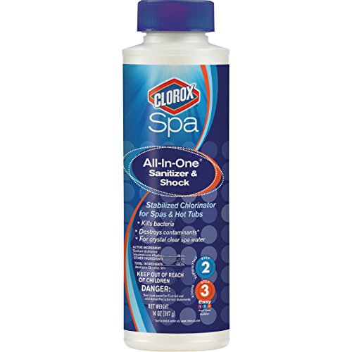 Clorox Pool&Spa 23014CSP All-in-One Sanitizer, 1 Pack, Blue