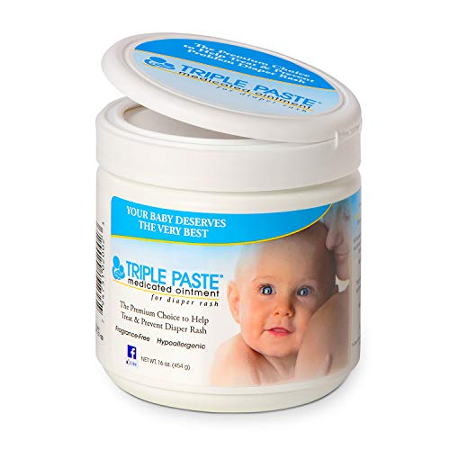 Triple Paste Medicated Ointment for Diaper Rash, 16-Ounce