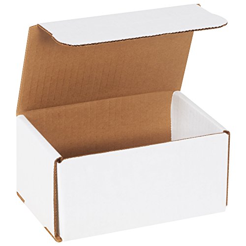 BOX USA BM643 6'L x 4'W x 3'H, White (Pack of 50)