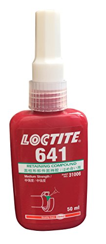 LOCTITE 641 Retaining Compound bonding Cylindrical Fitting Parts 50ML