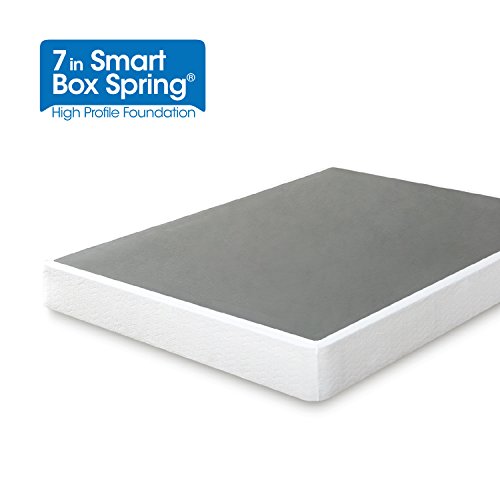 Zinus Armita 7 Inch Smart Box Spring / Mattress Foundation / Built-to-Last Metal Structure / Easy Assembly, Queen