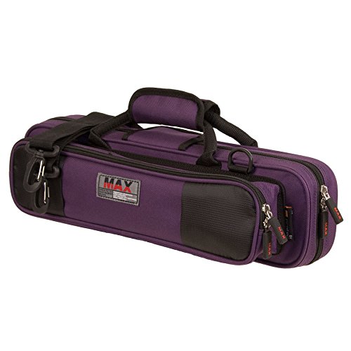 Protec Flute (B or C Foot) MAX Case - Purple, Model MX308PR