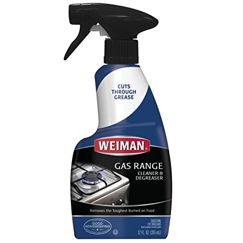 Weiman Gas Range Cleaner and Degreaser - 12 Ounce - Packaging May Vary