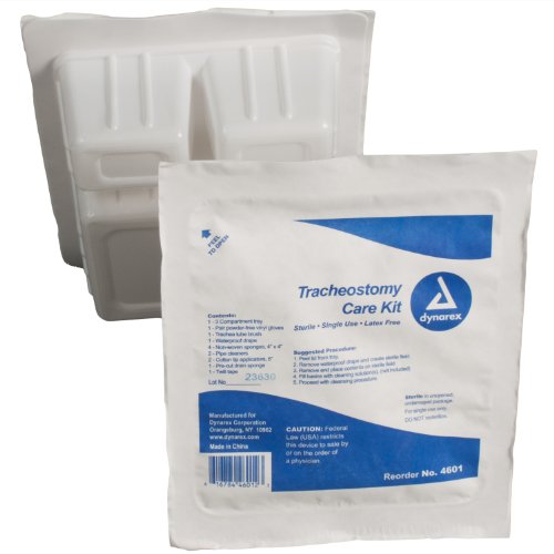 Dynarex Trach Kit W/Gloves Sterile - 20/Cs