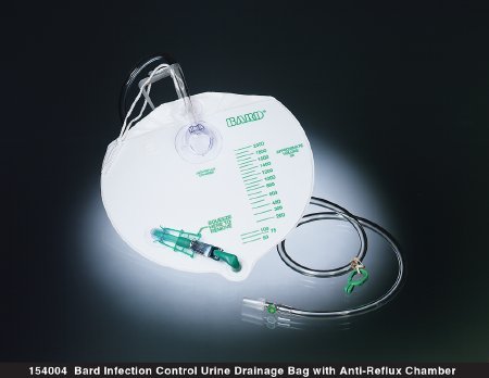 Bard Bard Infection Control Urinary Drainage Bag Anti Reflux - Model 154004