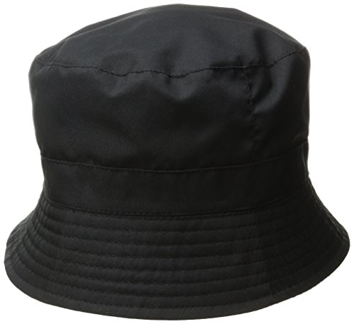 totes Women's Bucket Rain Hat, Black, One Size