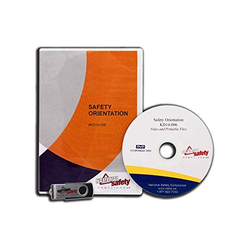 (2014) Safety Orientation Video Training Kit - COMPREHENSIVE training for UNLIMITED employees with video, quizes, certificates and more!