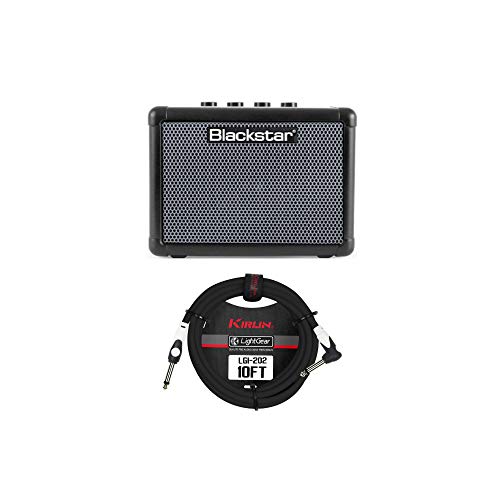 Blackstar FLY 3 Bass Combo Amplifier Bundle with Guitar Cable