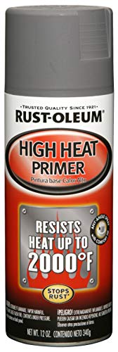 Rust-Oleum 249340 Automotive High Heat Primer Spray Paint, 12 oz, Gray