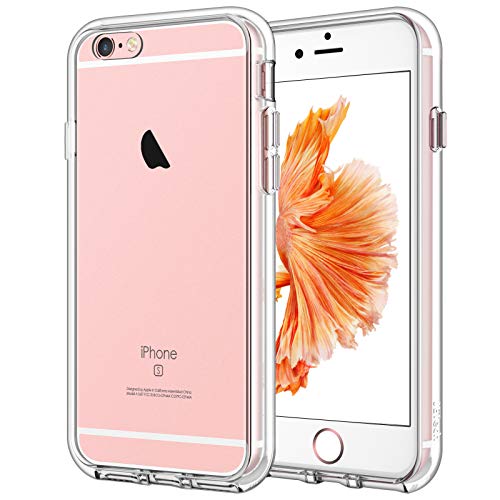 JETech Case for iPhone 6 Plus and iPhone 6s Plus 5.5-Inch, Shock-Absorption Bumper Cover, Anti-Scratch Clear Back (HD Clear)