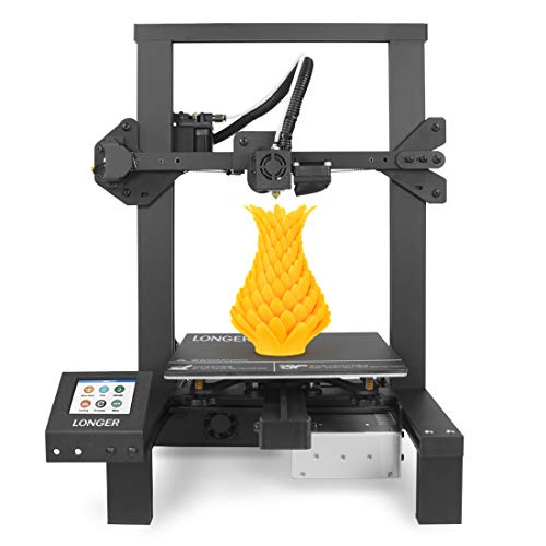 LONGER LK4 3D Printer 90% Pre-Assembled with 2.8' Full Color Touch Screen, Resume Printing, Filament Detector, Built-in Safety Power Supply 220x220x250mm