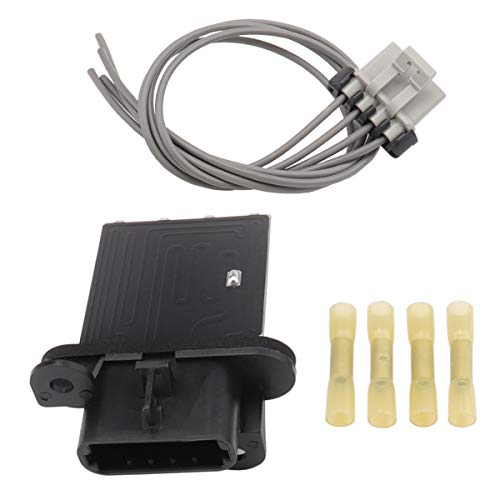 HVAC Fan Blower Motor Resistor Kit with Wire Harness Replaces 973-582, 87138-04052, 8713804052, RU746, RU1435 Compatible with Toyota - 2005-2018 Toyota Tacoma