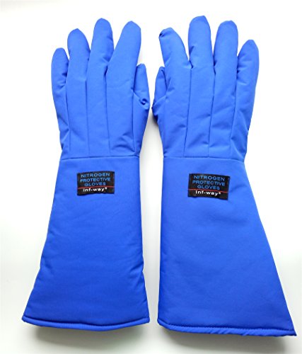 Cryogenic Gloves Waterproof Low Temperature Resistant LN2 Liquid Nitrogen Protective Gloves Cold Storage Safety Frozen Gloves