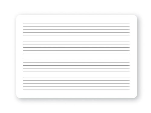 Music Treasures Co. Music Staff Dry Erase Stave Board