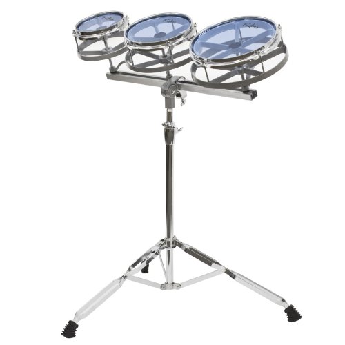 Kalos KP_6810 Roto Tom Set 6-Inch, 8-Inch and 10-Inch Toms with Stand