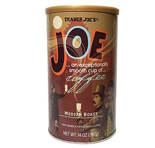 Trader Joe's Whole Bean Coffee 100% Arabica Kosher Pareve Certified (Joe Medium Roast)