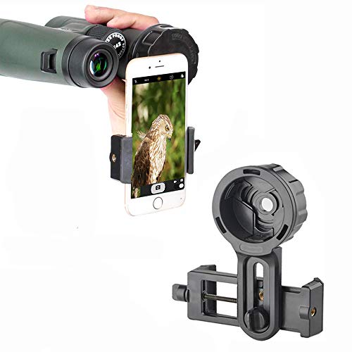 Spotting Scope Smartphone Camera Adapter, Telescope Camera Adapter, Cell Phone Adapter Mount for Binocular Monocular