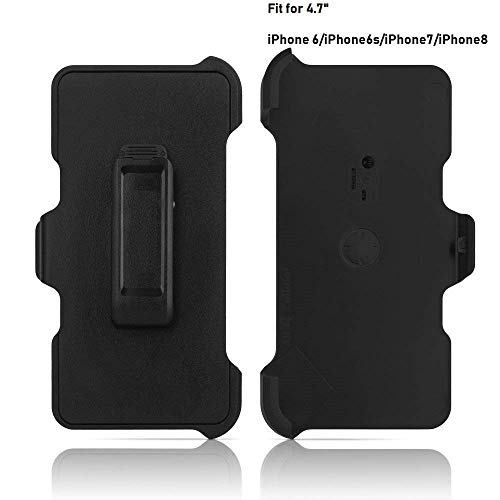 2 Pack Replacement Holster Belt Clip for Apple iPhone 6/6S/7/8 Otterbox Defender Case(Only 4.7') (2PCS)